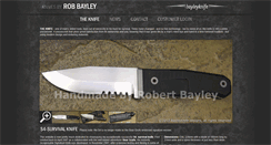 Desktop Screenshot of bayleyknife.com