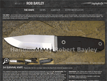 Tablet Screenshot of bayleyknife.com